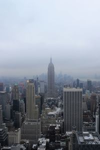 Cityscape against sky