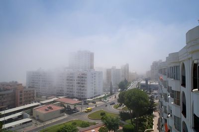 Cityscape against sky