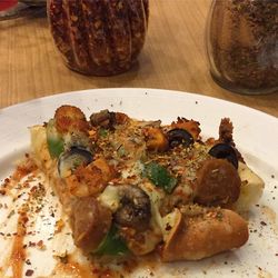 Close-up of served food
