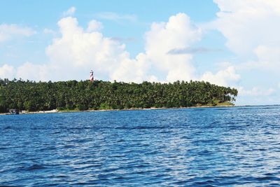 Light house in island