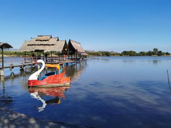 Boat in lake