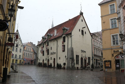 Tallinn old town, estonia