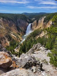 Grand canyon of yellowstone