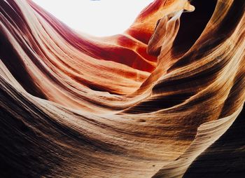 View of rock formation