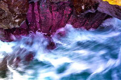 Full frame shot of rock formation