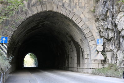 View of tunnel