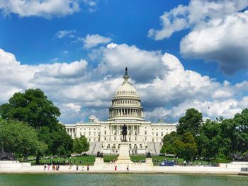 Capitol monument in washington dc usa