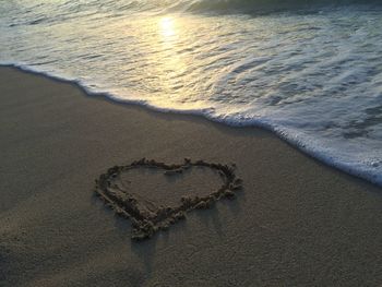 Scenic view of beach