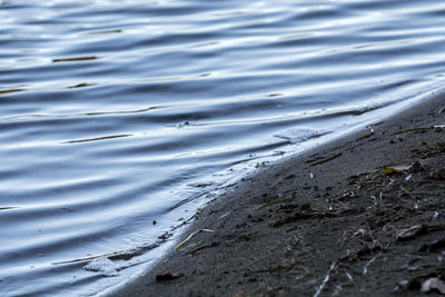 Full frame shot of rippled water