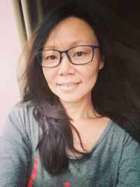 Portrait of a smiling young woman