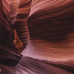 Full frame shot of rock formations