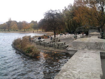 Scenic view of river