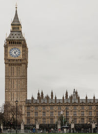 Low angle view of building against sky