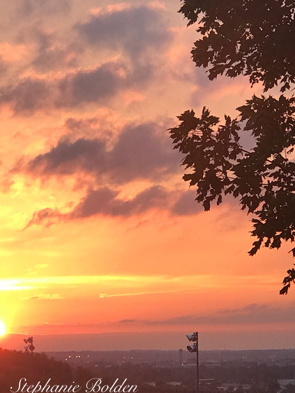 sunset, orange color, sky, silhouette, tree, no people, nature, beauty in nature, cloud - sky, outdoors, scenics, built structure, architecture, building exterior, city, day