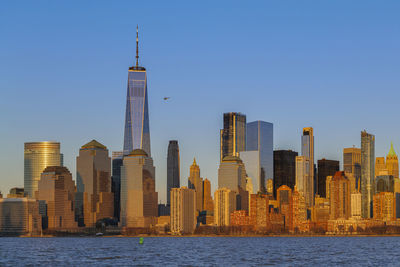 Modern buildings in city
