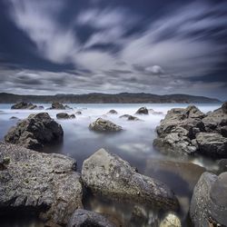 Rocks on beach