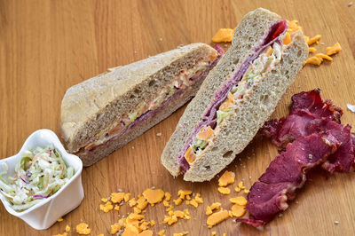 Close-up sandwich