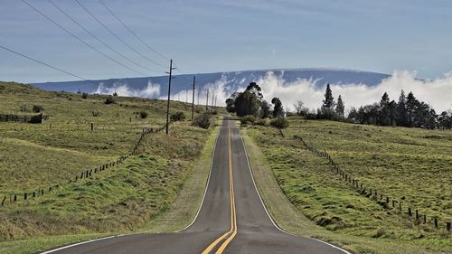 Panoramic view of landscape against sky