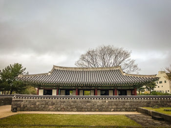 Built structure against sky