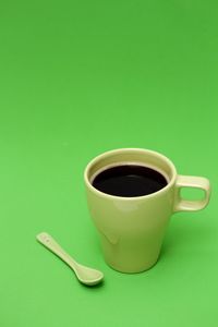 Close-up of coffee cup