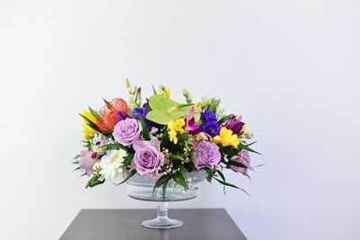 Close-up of flowers in vase