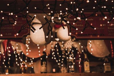 Close-up of christmas decoration