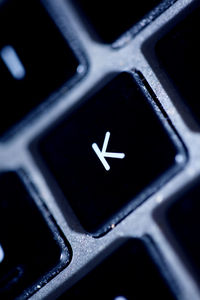 Close-up of computer keyboard