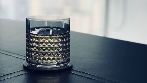 Close-up of drink on table