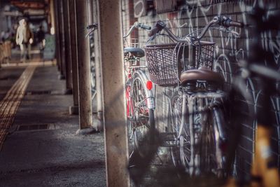 Bicycle in city