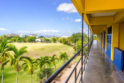 A section of the ardenne high school in jamaica.