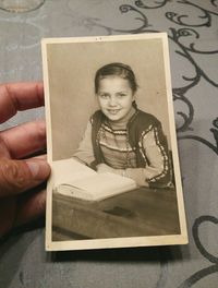 Portrait of smiling boy