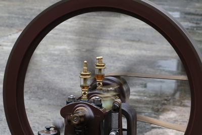 Close-up of machinery