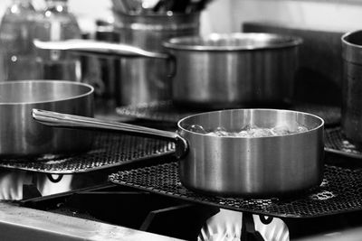 Close-up of tea in kitchen