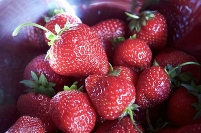 Close-up of strawberries