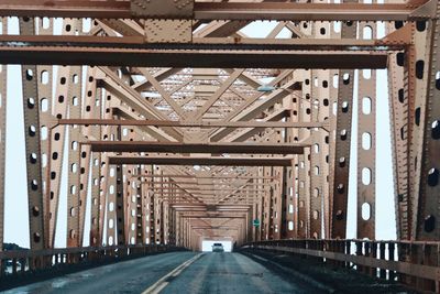 Full frame shot of bridge in city