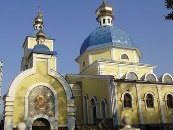 Low angle view of cathedral against sky