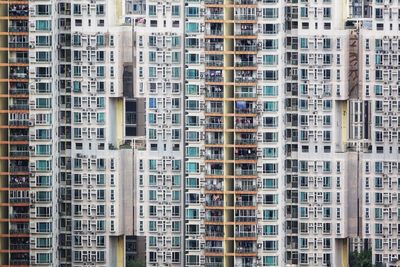 Full frame shot of residential building