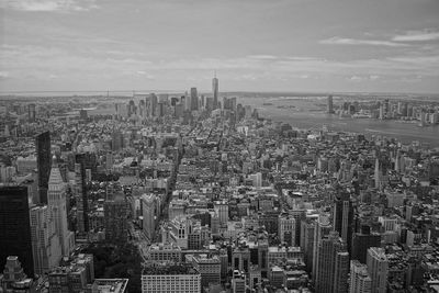 View from empire state building