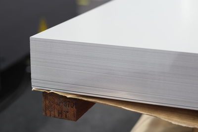 Close-up of open book on table