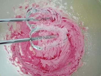 Close-up of ice cream in glass