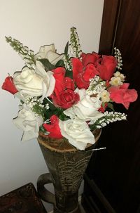 Close-up of rose bouquet