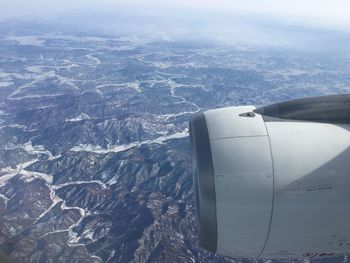 Aerial view of landscape