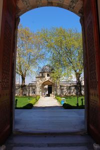 View of historical building