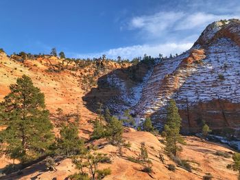 Panoramic view of landscape against sky