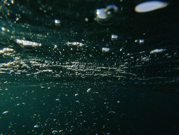 Full frame shot of water splashing