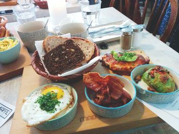 Close-up of food in plate