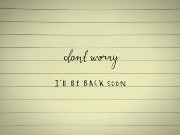 Close-up of text on paper