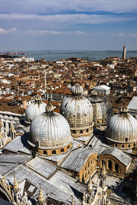 Aerial view of venice