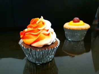 Close-up of cupcakes