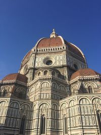 Low angle view of duomo santa maria del fiore